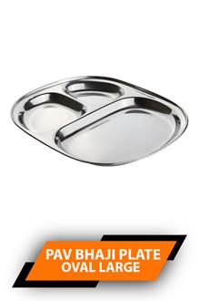 Tej Pav Bhaji Plate Oval Large